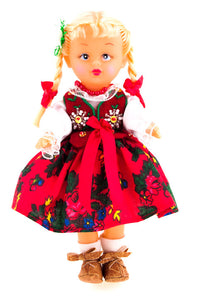 Polish Folk Doll from Highlanders Region, Podhalanka
