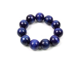 FolkFashion Wooden Bead Necklace and Bracelet Set - Navy Blue - Taste of Poland
 - 2