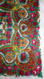 Traditional Paisley Folk Head Scarf - White - Taste of Poland
 - 2