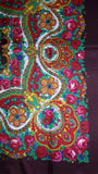 Traditional Paisley Folk Head Scarf - Brown - Taste of Poland
 - 2