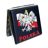 Polska Poland Eagle on Flag Cigarette Case