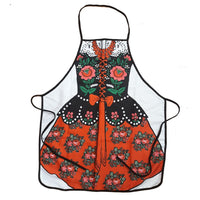 Polish Highlander (Goralka) Folk Art Costume Kitchen Apron