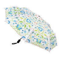 Polish Folk Art Foldable Umbrella - Kashubian