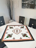 Polish Highlander Parzenica Design Square Table Topper