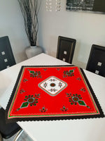 Polish Highlander Parzenica Design Square Table Topper