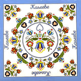 Polish Folk Art Kashebe Floral Luncheon Napkins, Set of 20