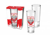 Polska Poland Eagle Crest Tall Shot Glass in Box