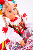Large Polish Folk Doll from Krakow Region, Krakowianka 16" Tall