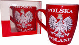 Polska Poland Ceramic Red Eagle Mug - Taste of Poland
