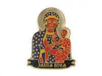 Black Madonna of Czestochowa Lapel Pin