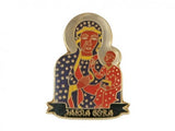 Black Madonna of Czestochowa Lapel Pin