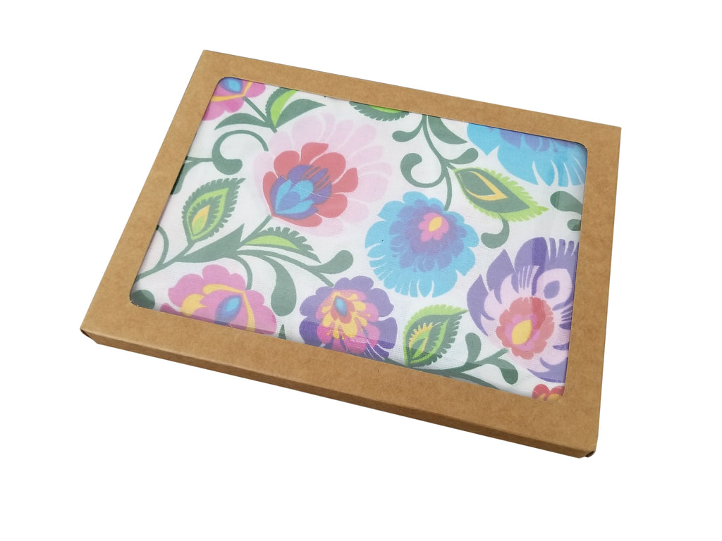 Polish Lowicz Folk Art Accent Pillow Case