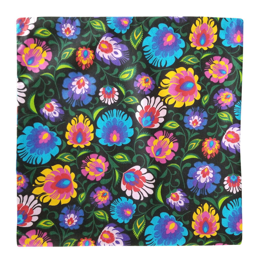 Polish Lowicz Folk Art Accent Pillow Case
