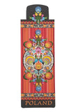 Polish Folk Art Magnetic Bookmark