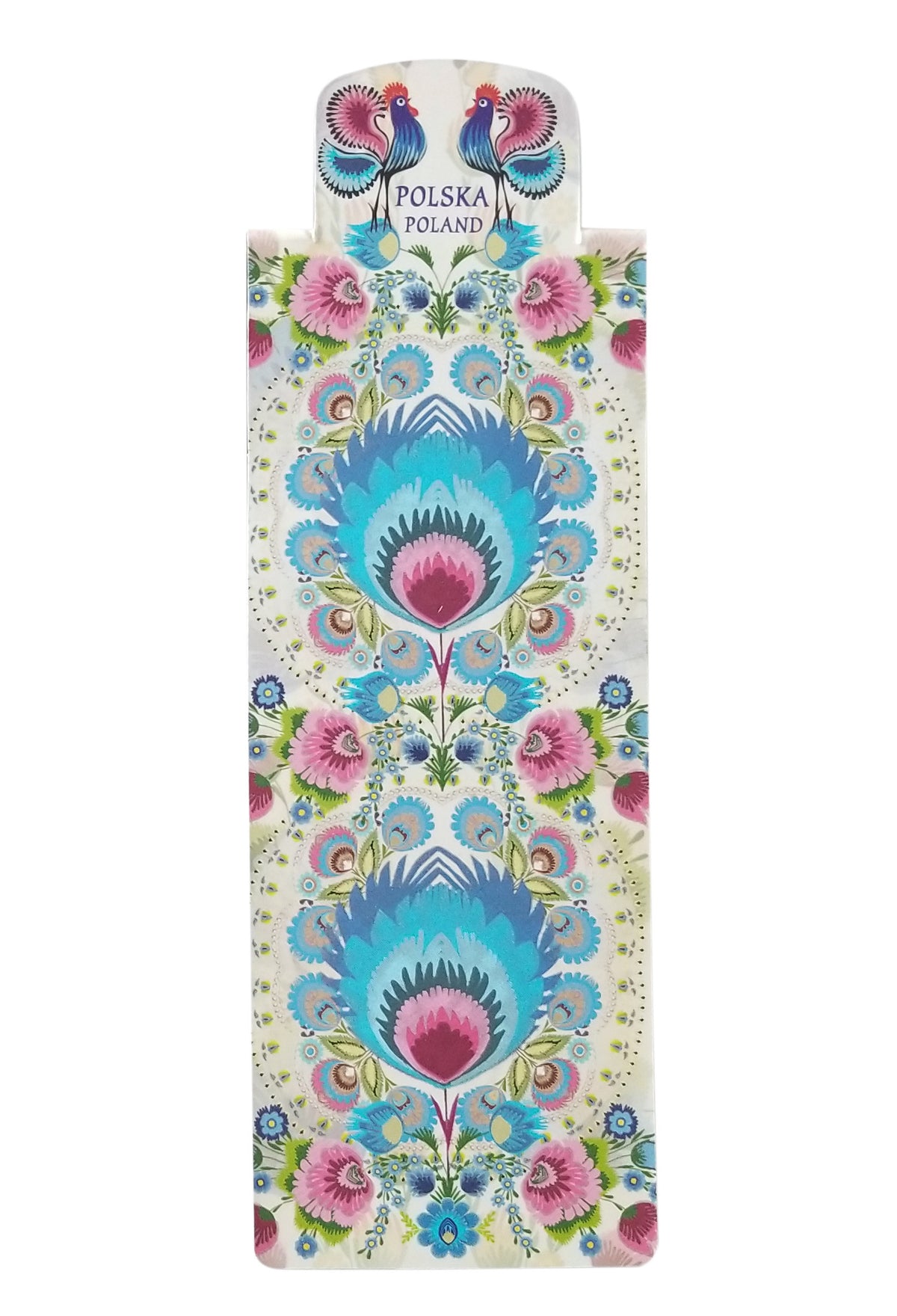 Polish Folk Art Magnetic Bookmark
