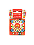 Polish Lowicz Folk Art Magnet