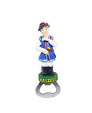 Polish Kashubian Male Figure Folk Art Bottle Opener Magnet