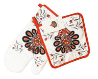 Polish Highlander Parzenica Folk Art Oven Mitt & Pot Holder