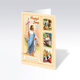 Religious Polish Easter Greeting Cards with Glitter, Set of 6