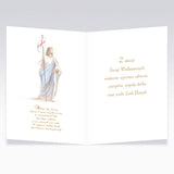 Religious Polish Easter Greeting Cards with Glitter, Set of 6