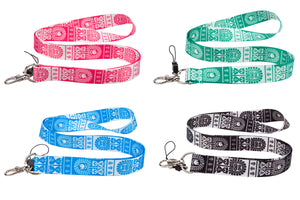 Polish Kurpian Folk Art Neck Strap Lanyard