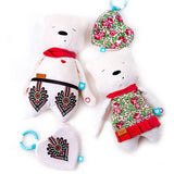 Polish Folk Baby Sleep Soother Toy with White/Pink Noises, Polish Lullabies, Classical Music - Goralka Jagna
