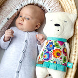 Polish Folk Baby Sleep Soother Toy with White/Pink Noises, Polish Lullabies, Classical Music - Lowicz Zosia