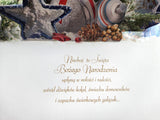 Large Traditional 3D Pop-Up Polish Christmas Greeting Card - Winter Wonderland