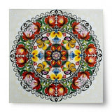 Polish Folk Art Rooster Luncheon Napkins, Set of 20 - Taste of Poland
 - 2