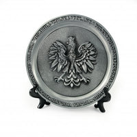 Poland Metal Eagle Decorative Plate - Taste of Poland
 - 1