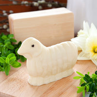 Traditional Easter Wooden Butter Ram Mold, Medium