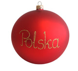 6" Polish Eagle Christmas Hand-Blown Ornament - Taste of Poland
 - 2