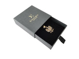 RP II Polish Eagle Silver Pendant with Gold Plated Enrichment
