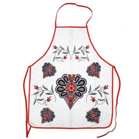 Polish Highlander Parzenica Folk Art Kitchen Apron