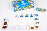 Polish Folk Art Kashubian Dominoes Game, for Families and Kids Ages 3+
