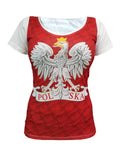 Polska Polish Eagle Woman's Jersey Shirt