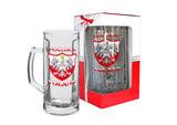 Polska Poland Eagle Emblem Beer Mug Stein