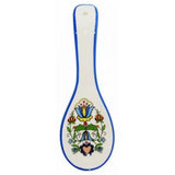 Polish Kashubian Folk Art Kitchen Spoon Rest