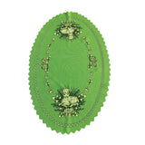 Polish Traditional Easter Lamb Oval Doily 13"x19"