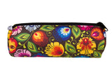 Polish Floral Folk Art Notepad, Bookmark, Eraser, Pen & Pencil Case Set