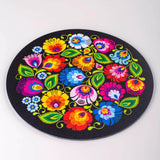 Polish Folk Art Round Mouse Pad