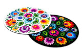 Polish Folk Art Round Mouse Pad - Taste of Poland
 - 1