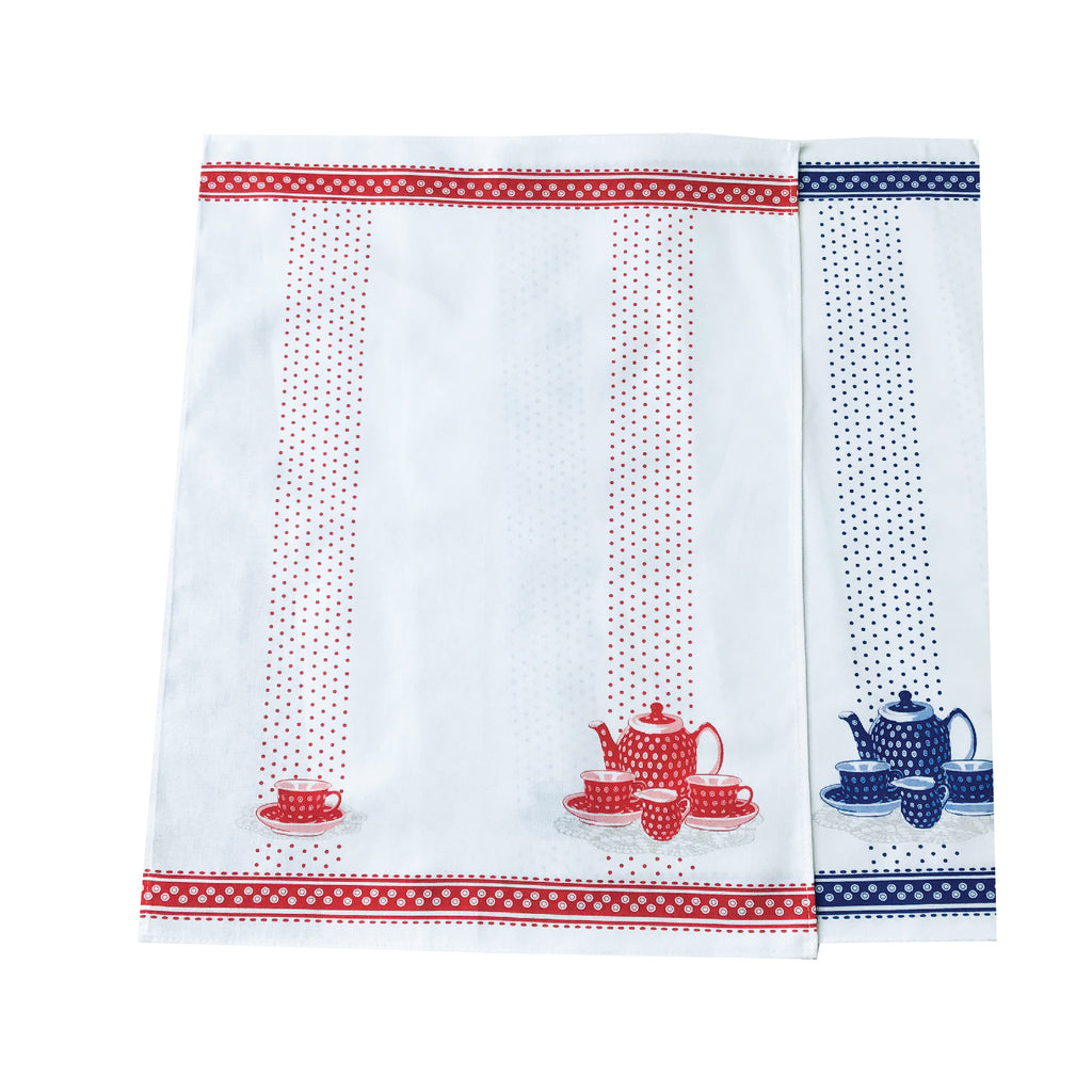 Polish Pottery Oven Mitt, Pot Holder & Kitchen Towel Set