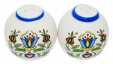 Polish Kashubian Folk Art Salt & Pepper Shaker Set