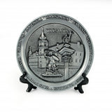 Poland City Metal Decorative Plate - Warsaw